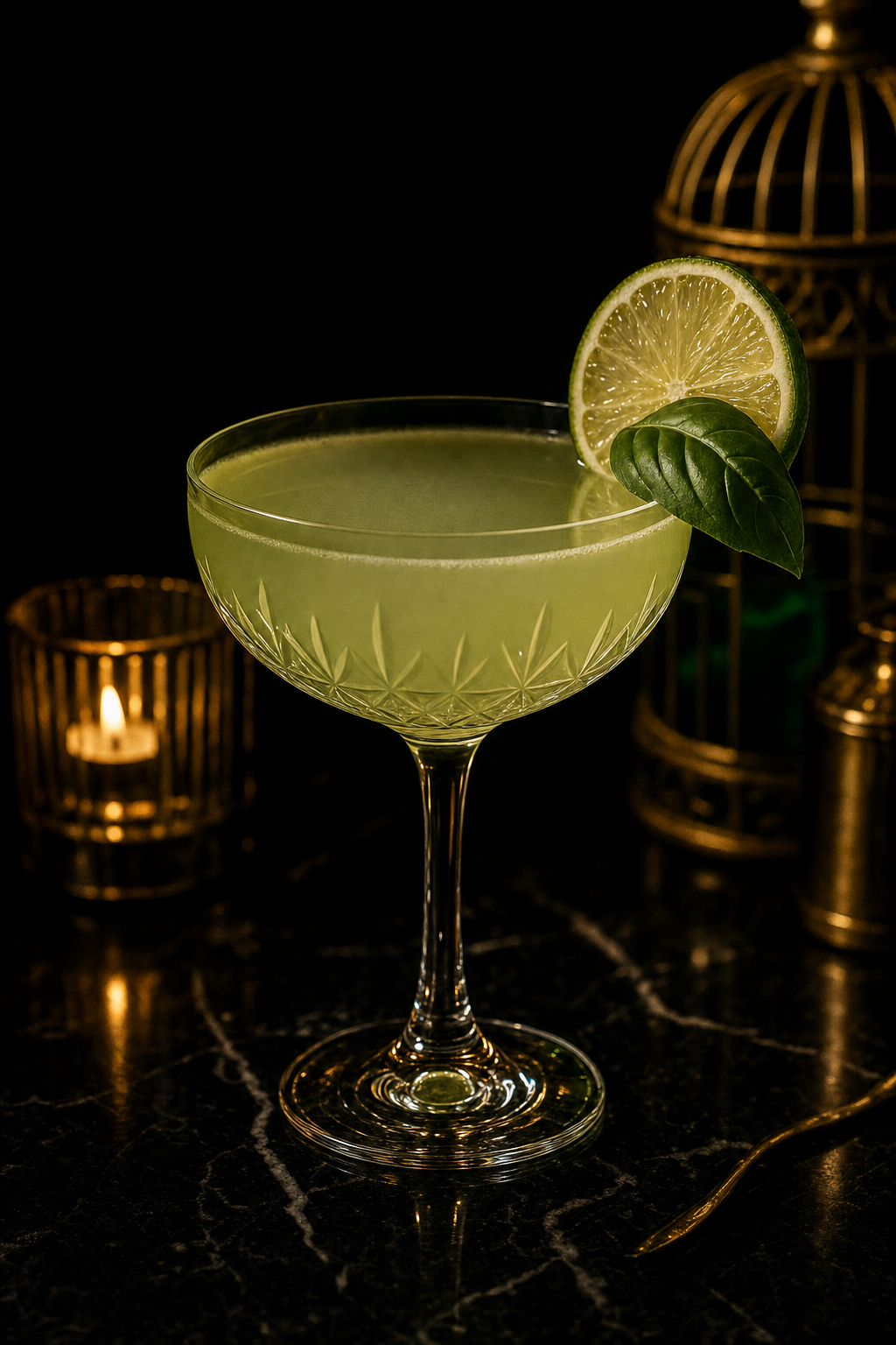 Gilded Cage Gimlet