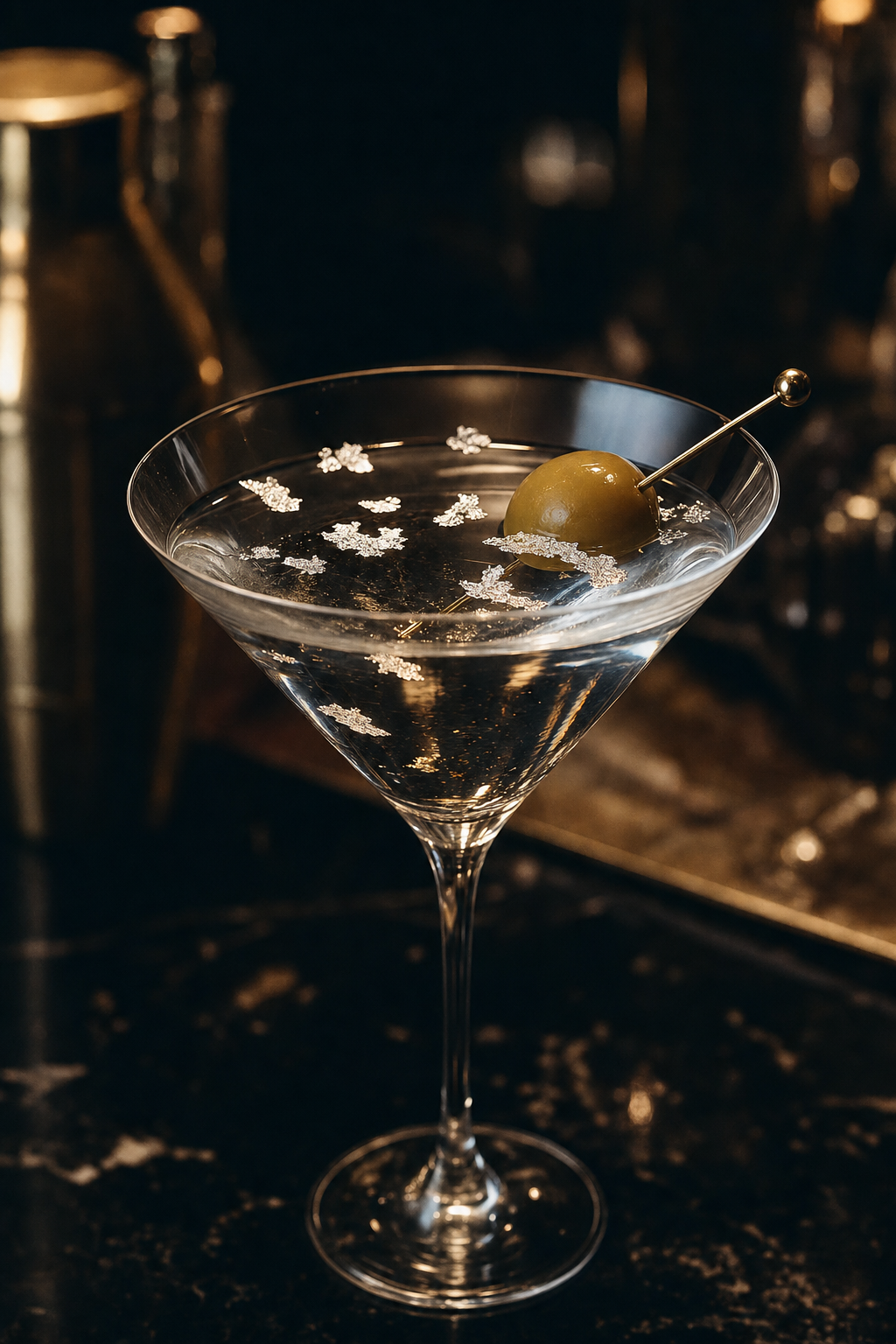 Silver Tongue Martini