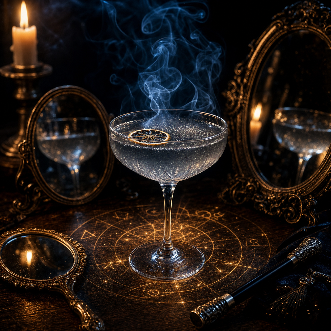Smoke and Mirrors cocktail